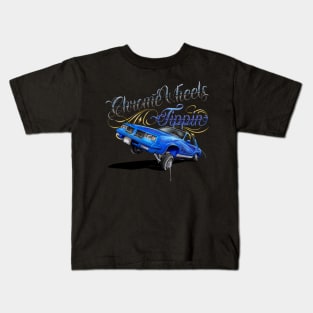 Chrome Wheels Tippin Kids T-Shirt